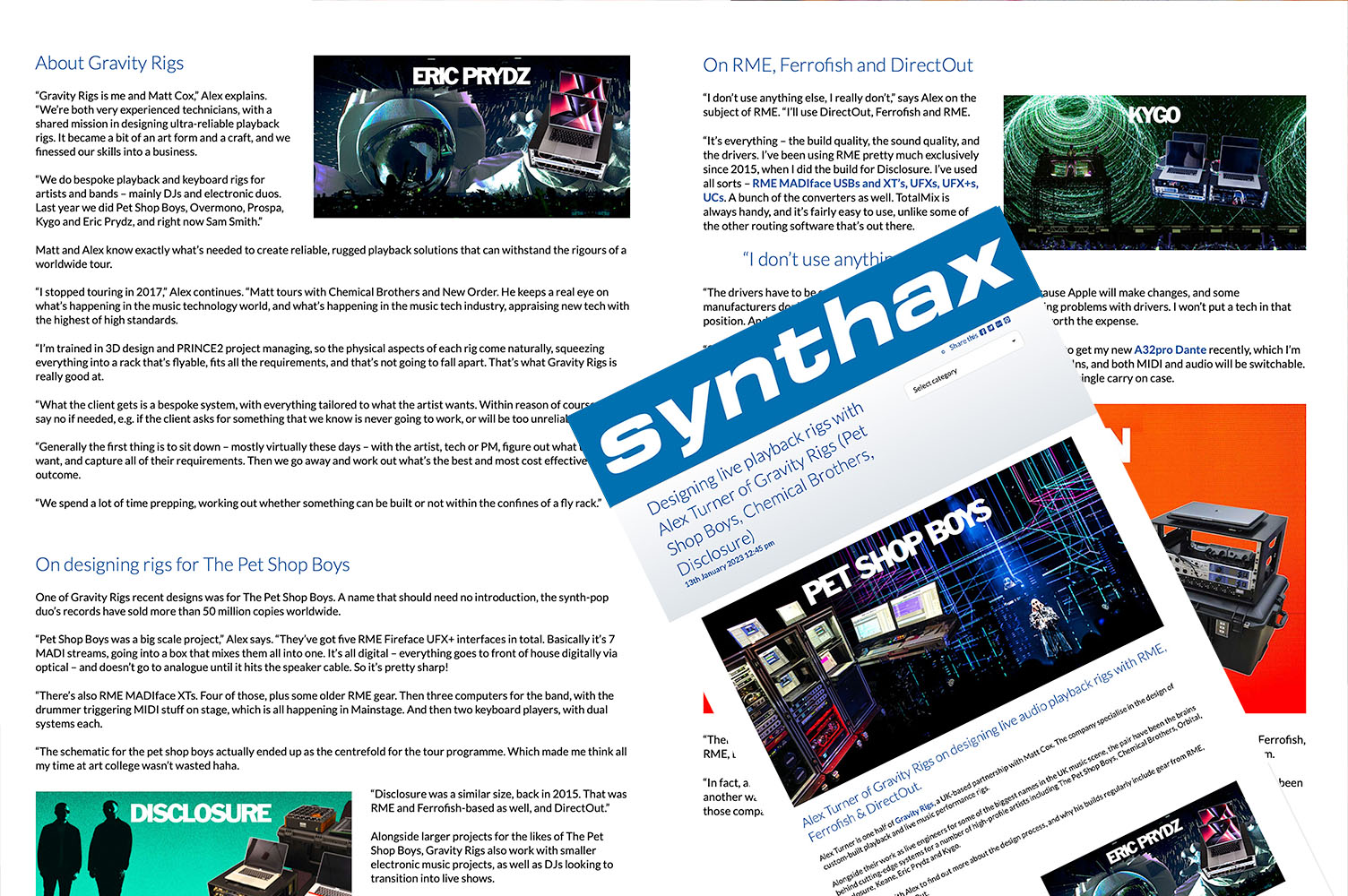 Gravity Rigs Synthax Article